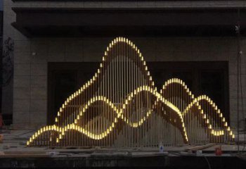 房地產假山雕塑，仿古景觀雕塑，噴砂制造