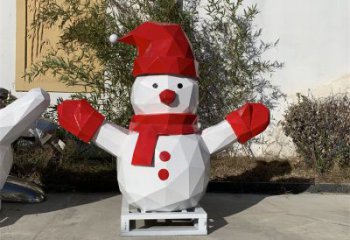 雪人雕塑廠家 風景區彩繪雕塑 抽象擺件