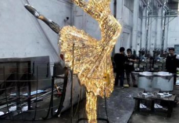 戶外舞蹈雕塑 園林演員雕塑 餐飲店跳舞雕塑