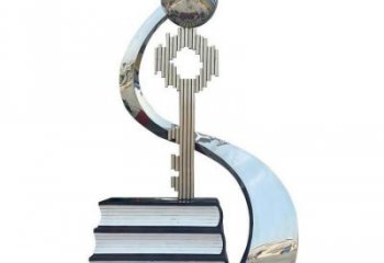 仿古鑰匙雕塑 騰飛雕塑 房地產金鑰匙雕塑