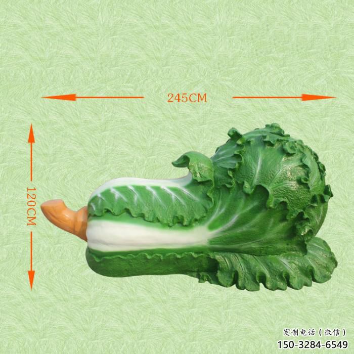 果籃雕塑定價，地標擺件，烤漆白菜果籃雕塑精選