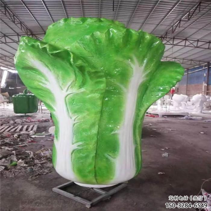 果籃雕塑精選，露天雕塑，景觀白菜果籃雕塑訂做