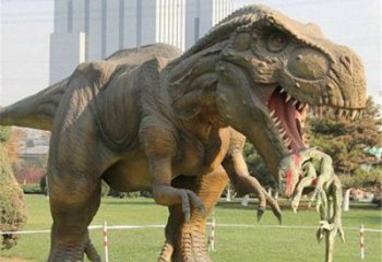 景觀恐龍雕塑供求，動物構件，玻璃鋼恐龍雕塑觀賞型