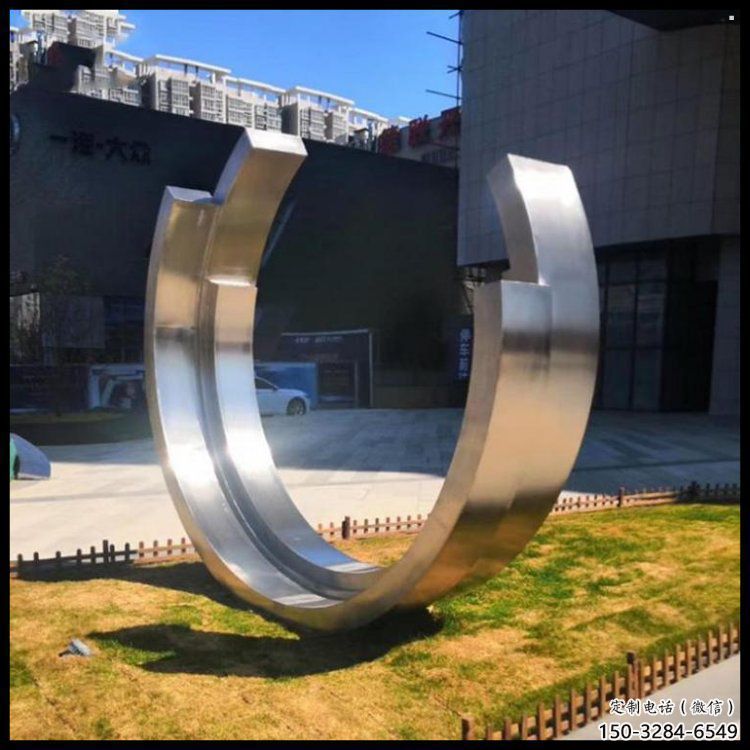 月亮船雕塑供給，中式工藝，不銹鋼月亮船雕塑精品