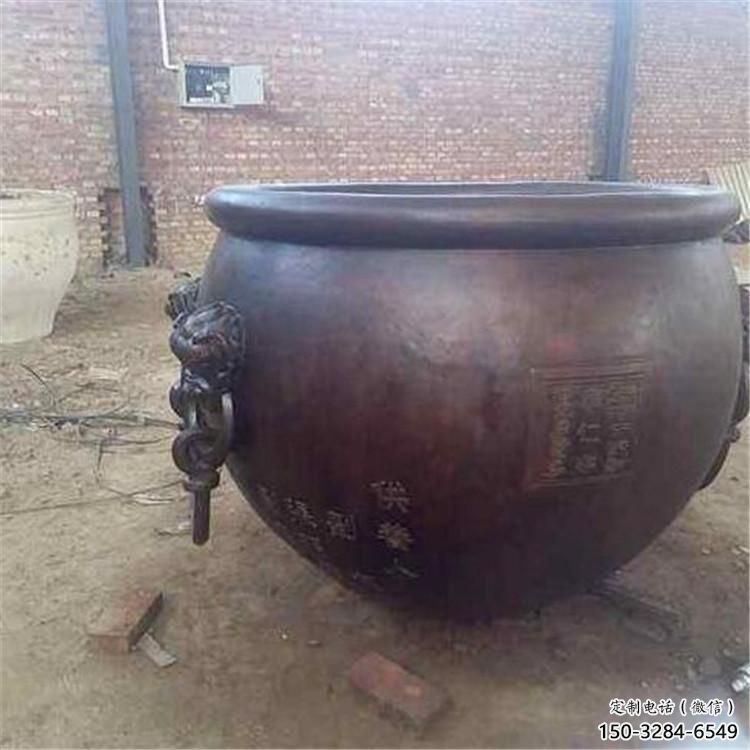 周口鑄銅缸雕塑公司