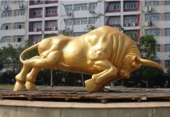 牡丹江風景區(qū)開荒牛雕塑