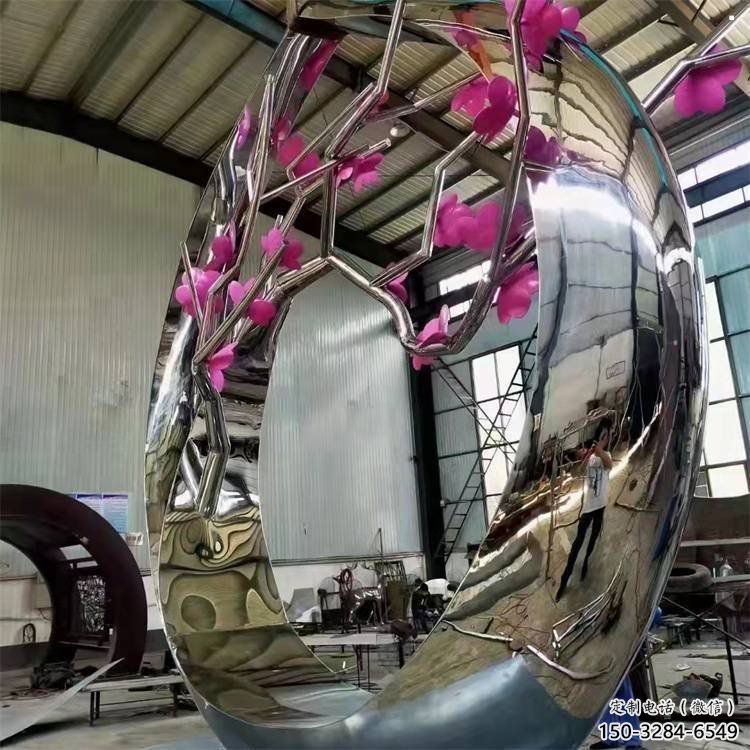 吉林梅花雕塑工廠優選，城市裝飾，景觀梅花雕塑供給