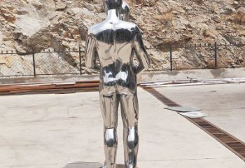 鞍山廣場(chǎng)情侶雕塑