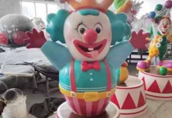 本溪公園小丑雕塑