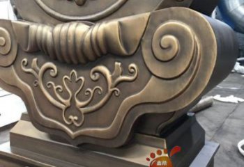 遼陽抱箍鑄造觀賞型，露天雕塑，鑄銅抱箍雕塑訂做