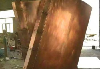 沈陽鑄銅書籍供應，街景小品，銅書籍雕塑廠家優價