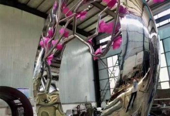 城西梅花雕塑工廠優(yōu)選，城市裝飾，景觀梅花雕塑供給