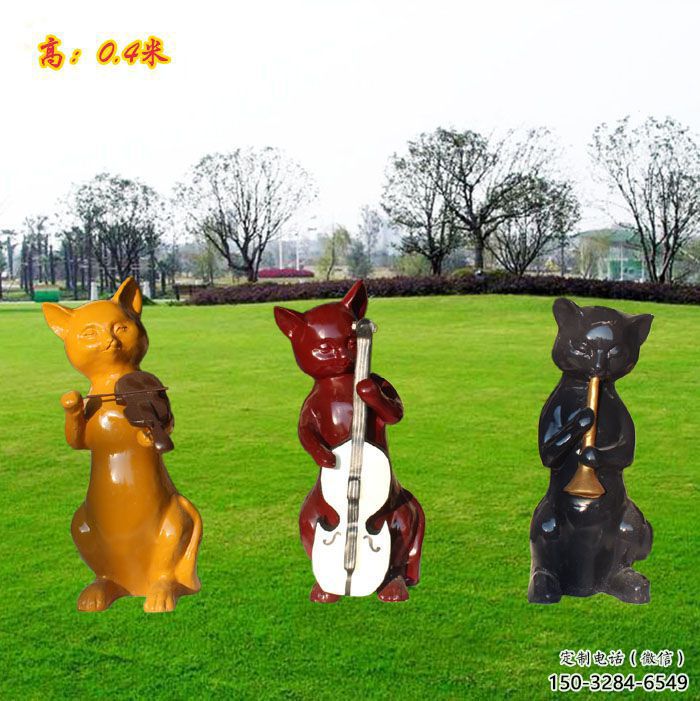 渭南風(fēng)景區(qū)機器貓雕塑