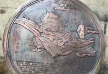 遂寧純銅浮雕專供，城堡雕塑，城堡浮雕生產廠家