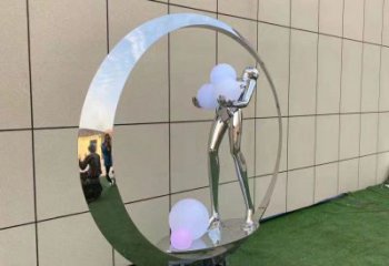 攀枝花仙子雕塑展品，公園小品，景觀圓環仙子雕塑生產商