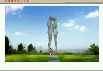 林周鏤空人物雕塑承接，陸地擺件，鐵藝字母人物雕塑制造商